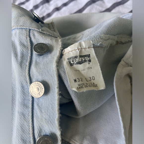 Levi’s 501 Button Up Jeans VINTAGE - Picture 6 of 9